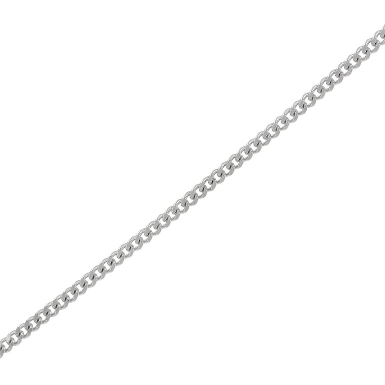 Chaine maille gourmette or blanc 3.02g Comme neuf -  reconditionné disponible sur Gemme Les Bijoux